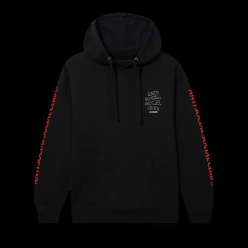 Anti Social Social Club x Like A Dragon Tattoo Hoodie 'Black'