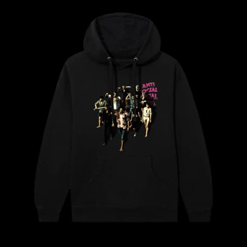 Anti Social Social Club x Like A Dragon Yakuza Hoodie 'Black'