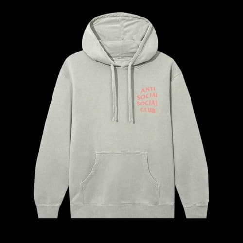 Anti Social Social Club Mind Games Hoodie 'Dusty Sage'