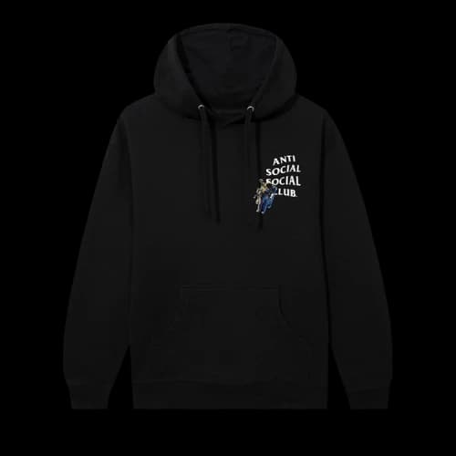 Anti Social Social Club Solar Flare Hoodie 'Black'