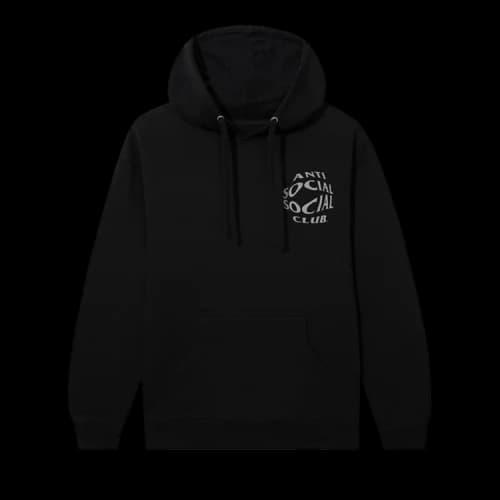 Anti Social Social Club Sleepless Hoodie 'Black'