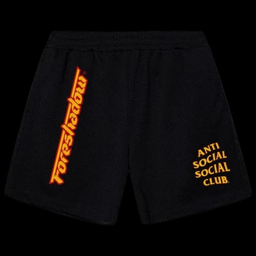 Anti Social Social Club Foreshadow Shorts 'Black'