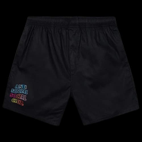 Anti Social Social Club Feel The Light Beach Shorts 'Black'