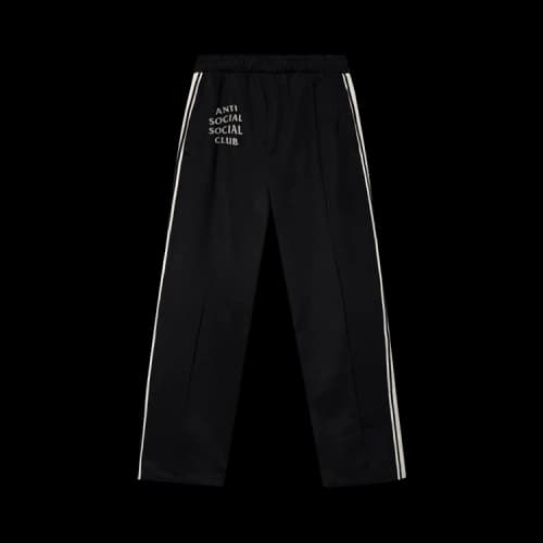Anti Social Social Club Kkotch Track Pant 'Black/Cream'