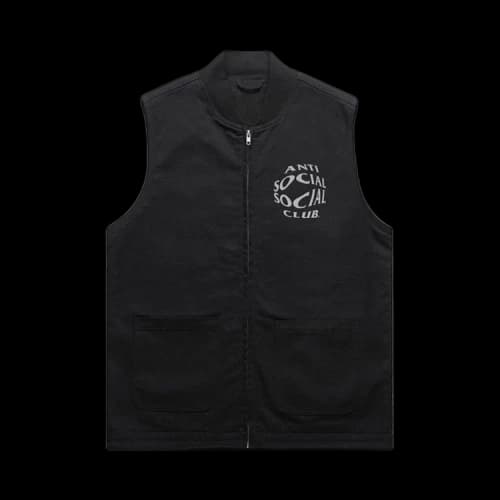 Anti Social Social Club Sleepless Vest 'Black'