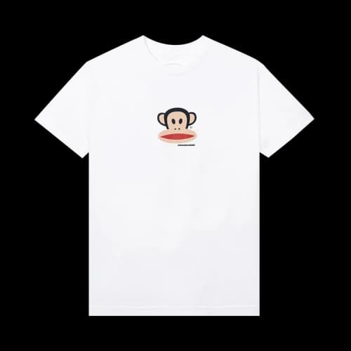 Anti Social Social Club Kids x Paul Frank Logo Tee 'White'