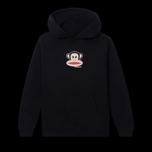 Anti Social Social Club Kids x Paul Frank Logo Hoodie 'Black'