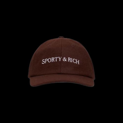 Sporty & Rich California Hat 'Chocolate'