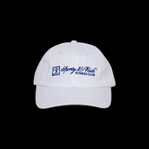 Sporty & Rich Fitness Club Hat 'White'