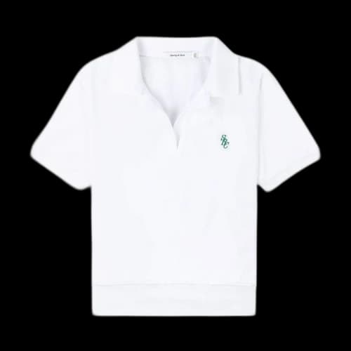 Sporty & Rich April Polo 'White'