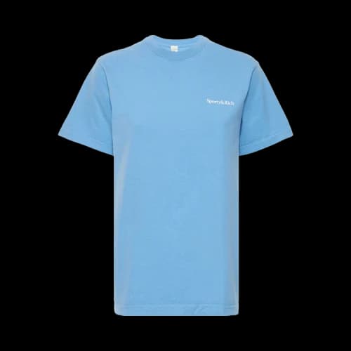 Sporty & Rich Drink More Water T-Shirt 'Periwinkle'
