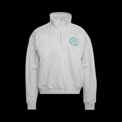 Sporty & Rich NY Country Club Quarter Zip 'Heather Gray'