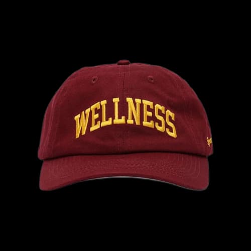 Sporty & Rich Wellness Ivy Hat 'Merlot'