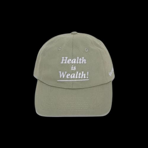 Sporty & Rich Health Is Wealth Hat 'Sea Green'