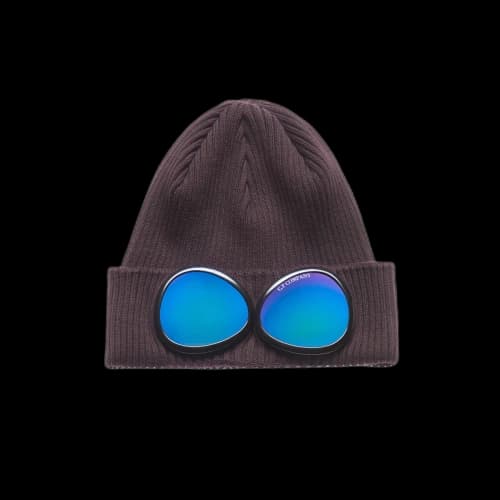 C.P. Company x Patta Goggle Beanie 'Raisin' (2019)