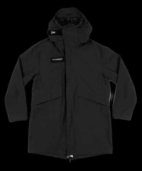 Patta x C.P. Company Fishtail Parka Black