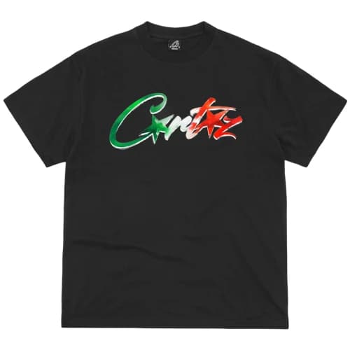 Corteiz Allstarz Italia Tee 'Black'