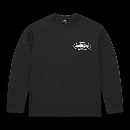 Corteiz OG Island Long-Sleeve Tee 'Black'