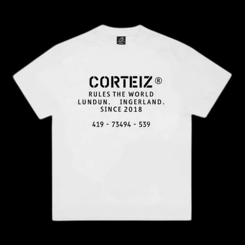 Corteiz OG Stencil Tee 'White'