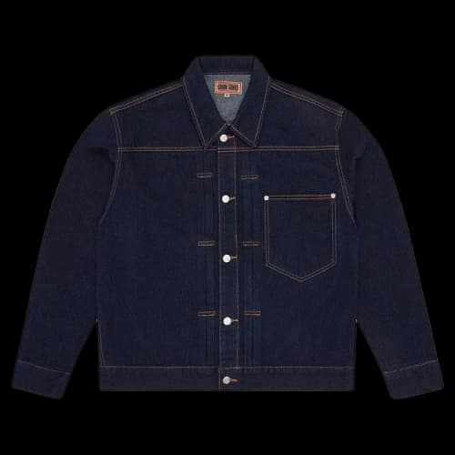 Corteiz Type II Frayed Denim Jacket 'Indigo'