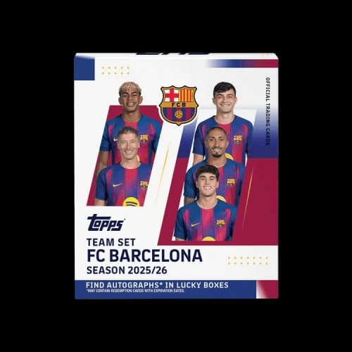 2025-26 Topps Barcelona Team Set Box
