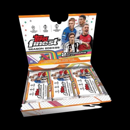2024-25 Topps UEFA Club Competitions Finest Soccer Hobby Box