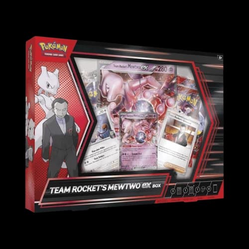 Pokémon Team Rocket's Mewtwo ex Box