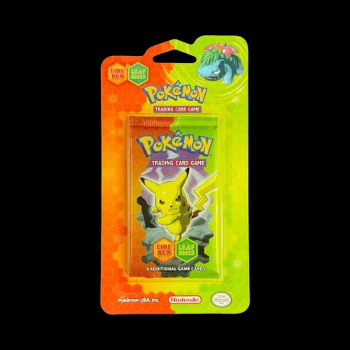 Pokémon FireRed & LeafGreen Single Pack Blister 'Pikachu'