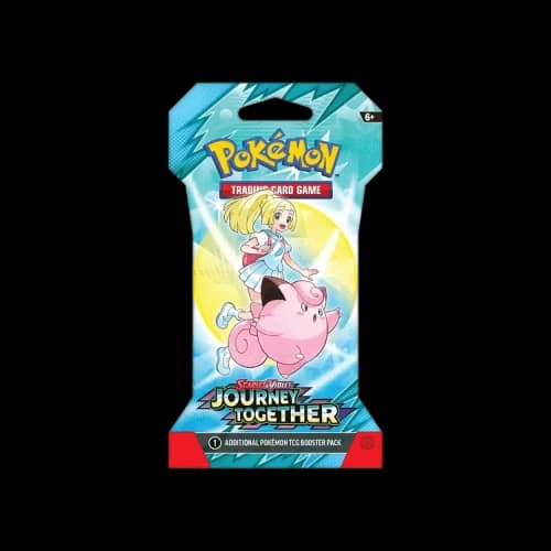 Pokémon Scarlet & Violet: Journey Together Sleeved Booster Pack (Lillie’s Clefairy ex Artwork)