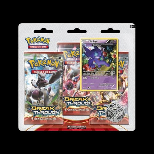 Pokémon XY: BREAKthrough 3 Pack Blister 'Sableye'