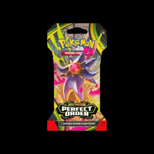 Pokémon Mega Evolution: Perfect Order Sleeved Booster Pack (Mega Starmie Artwork)
