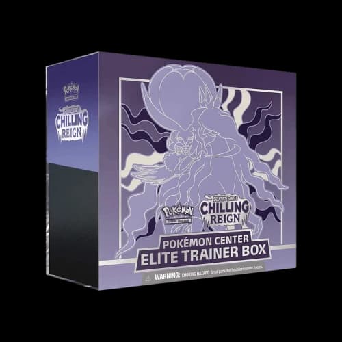 Pokémon Sword & Shield: Chilling Reign Pokemon Center Elite Trainer Box (Shadow Rider Calyrex)