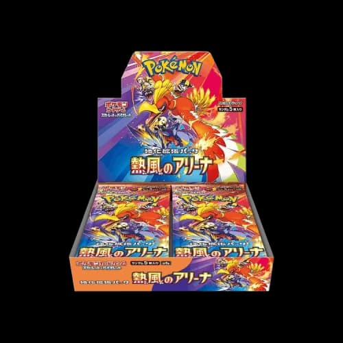 Pokemon Scarlet & Violet: Heat Wave/Hot Air Arena Booster Box - Shrink