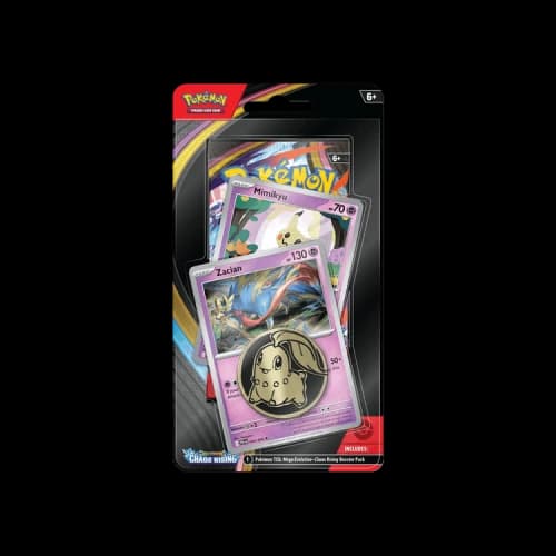 Pokémon Mega Evolution: Chaos Rising Checklane Blister Pack 'Mimikyu/Zacian'