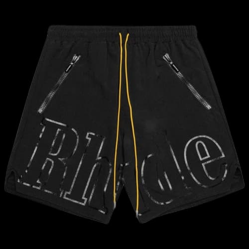 Rhude Logo Shorts 'Black'