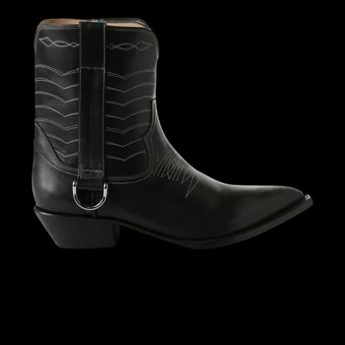 Enfants Riches Déprimés Split Ends Cut Off Cowboy Boot 'Black'
