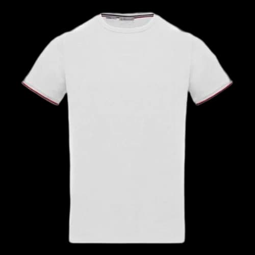 Moncler Short Sleeve Knit White
