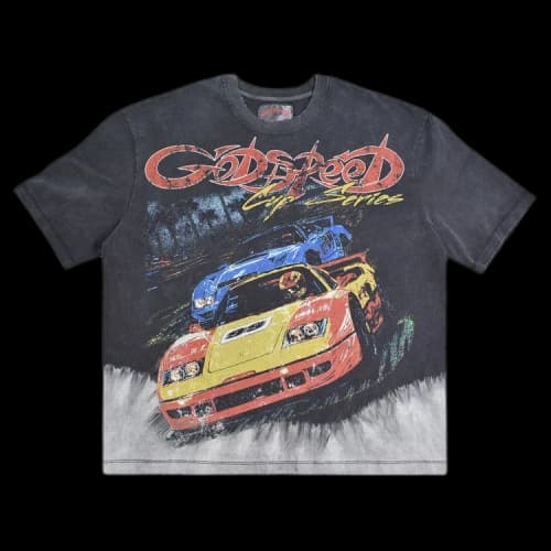 Godspeed F.T.W Tee 'Washed Black'