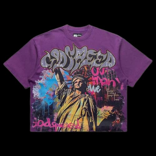 Godspeed Vandal Tee 'Grape'