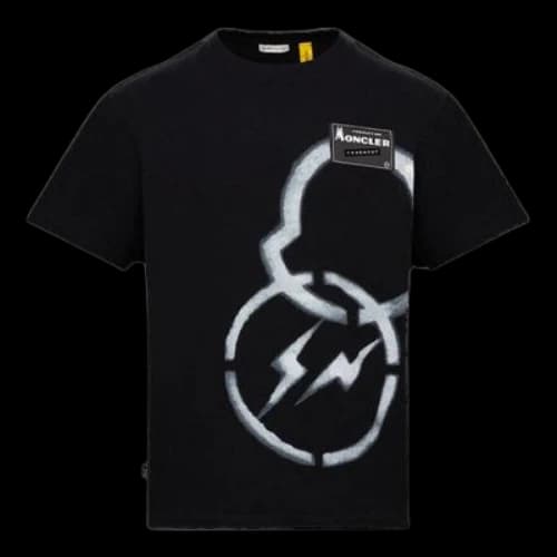 Moncler x Fragment Design Crossover Short Sleeve Black
