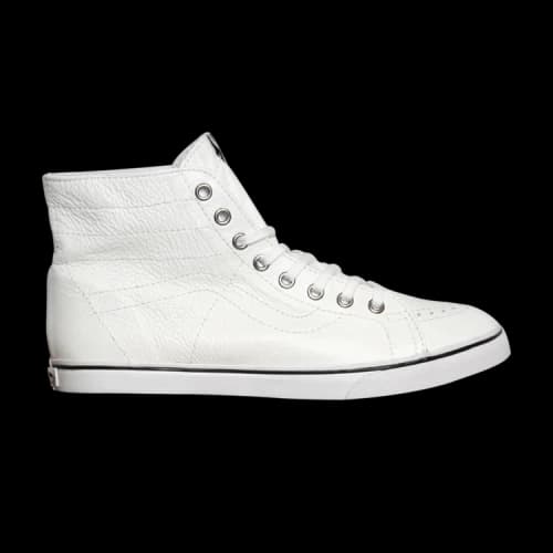 Vans Sk8-Hi D-Lo Leather White