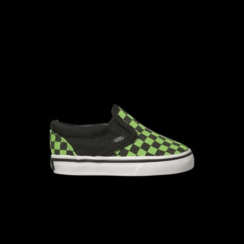 Vans Classic Slip-On Toddler 'Neon Checkerboard'