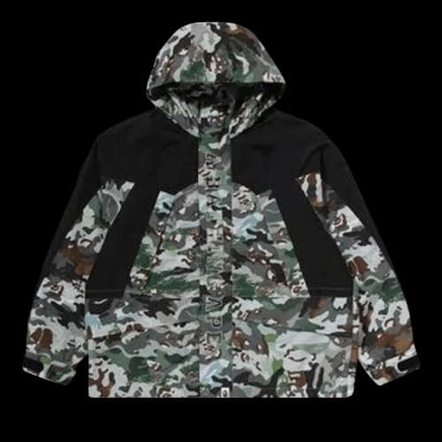 BAPE Hybrid Camo Snowboard Jacket 'Olivedrab'