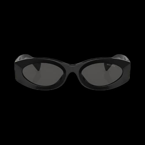 Miu Glimpse Sunglasses 'Black'
