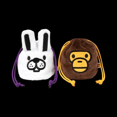 Baby Milo Store Small Plush Bag 'Brown'