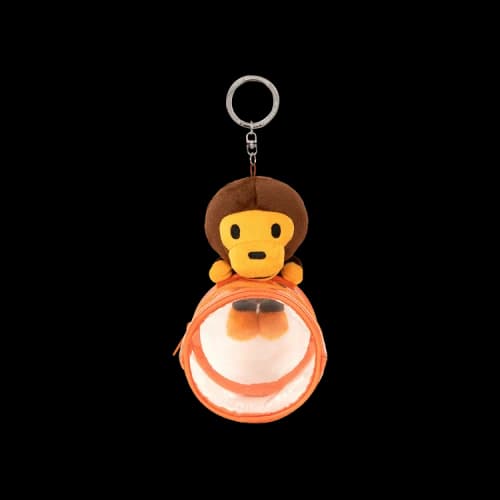 Baby Milo Store Milo Plush Keychain Pouch 'Brown'