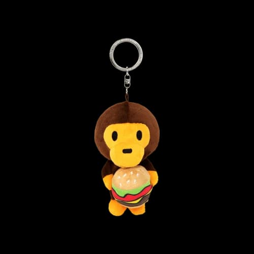 Baby Milo Store Plush Milo Keychain 'Brown'