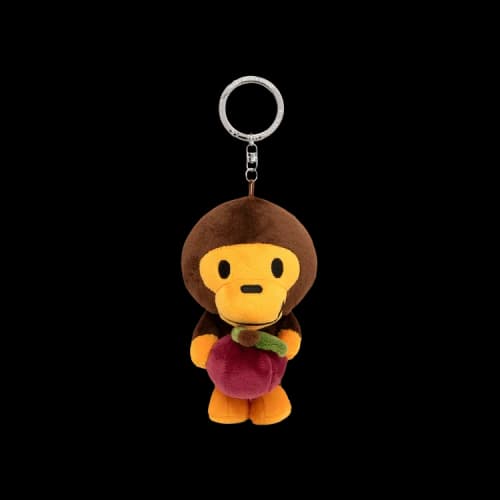 Baby Milo Store Milo Plush Keychain 'Brown'