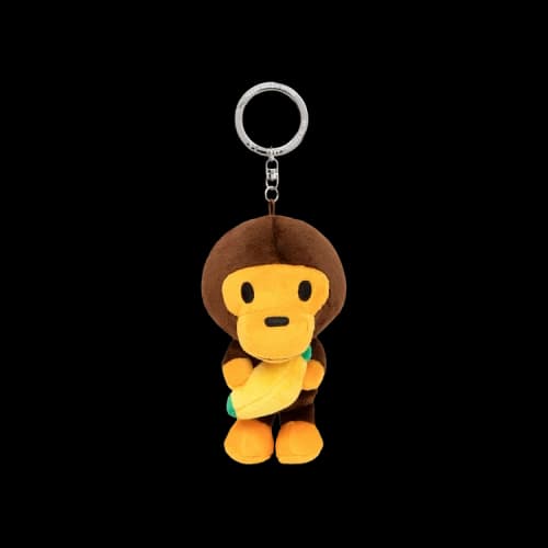 Baby Milo Store Milo Plush Keychain 'Brown'