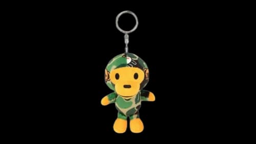 BAPE Baby Milo Plush Keychain (SS26) Camo